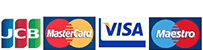 Credit cards we accep